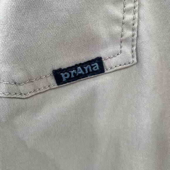 Prana Slim Fit Tan Pants Men's Size 36 - Picture 6 of 10
